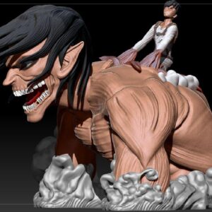 Attack on Titan Anime 3D Models Print 1