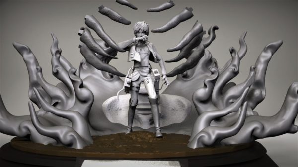 Attack on Titan Anime 3D Models Print2