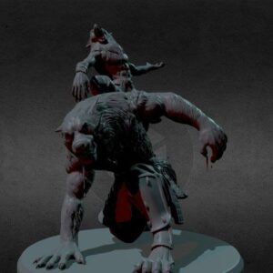 Berserk warewolves Animi 3D Models Print STL OBJ Instant Download