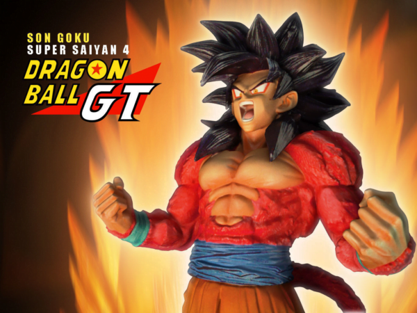 DBZ Goku SSj4 Anime 3D Models Print STL OBJ Instant Download