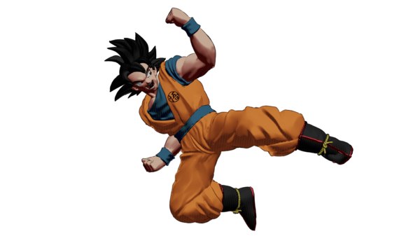 Goku Super Sayan Anime 3D Models Print STL OBJ Instant Download