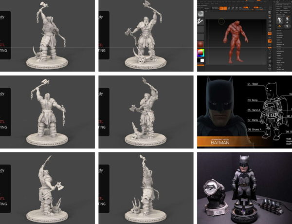 Game characters heroes 3d modelsl for 3d printer – collection 200gb STL and OBJ 3d file format 5