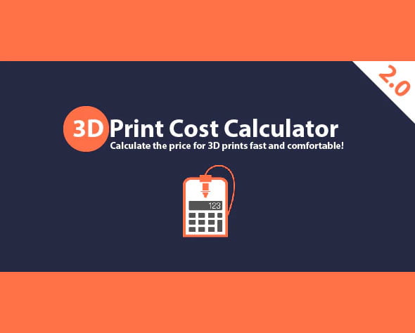 3D Print Cost Calculator for Windows